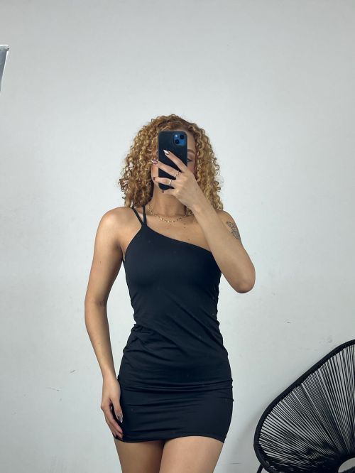 VESTIDO NAY NULA MANGA DUAS ALÇAS