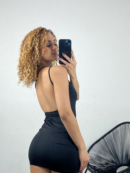 VESTIDO NAY NULA MANGA DUAS ALÇAS