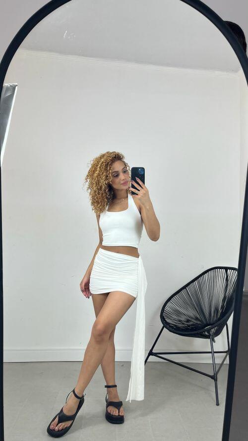 CROPPED LIZA POLIAMIDA CRUZADO
