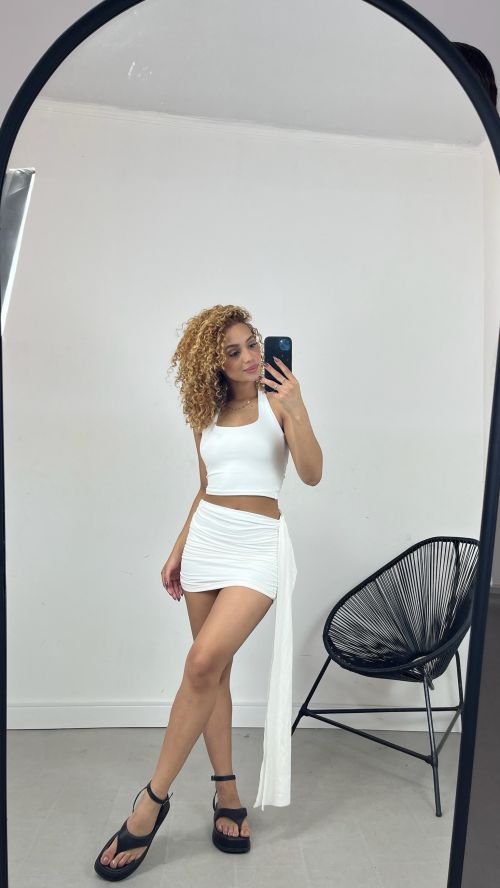 CROPPED LIZA POLIAMIDA CRUZADO