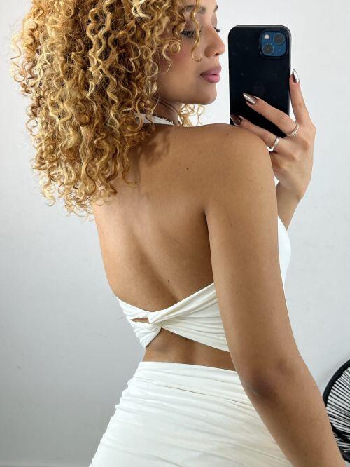 CROPPED LIZA POLIAMIDA CRUZADO