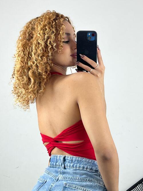 CROPPED LIZA POLIAMIDA CRUZADO