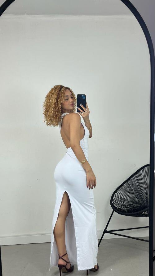 VESTIDO MISS NULA MANGA POLIAMIDA
