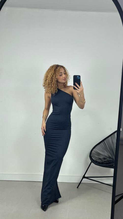 VESTIDO MISS NULA MANGA POLIAMIDA
