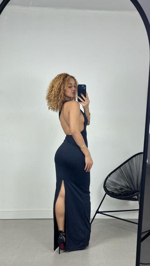 VESTIDO MISS NULA MANGA POLIAMIDA