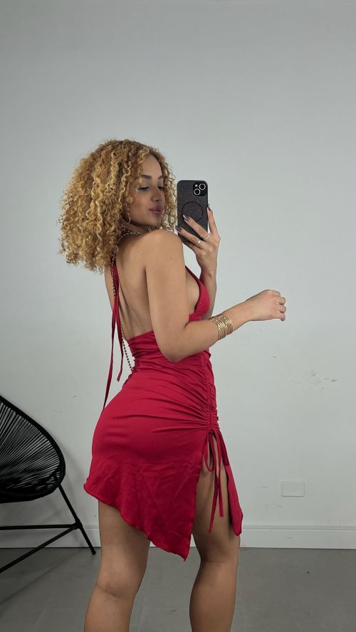 VESTIDO ASSIMETRICO MALIBU