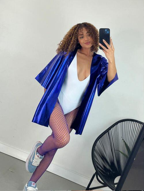KIMONO METALIZADO