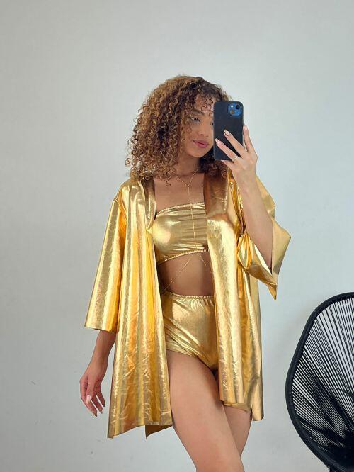 KIMONO METALIZADO