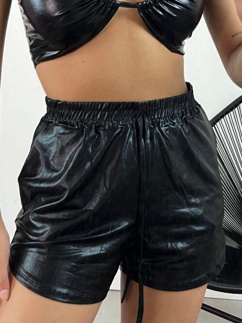SHORT METALIZADO