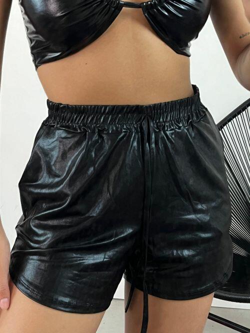 SHORT METALIZADO