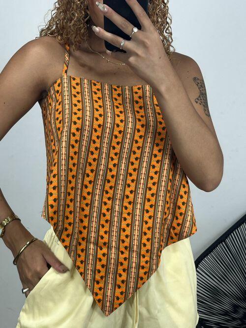 CROPPED LENÇO BICO