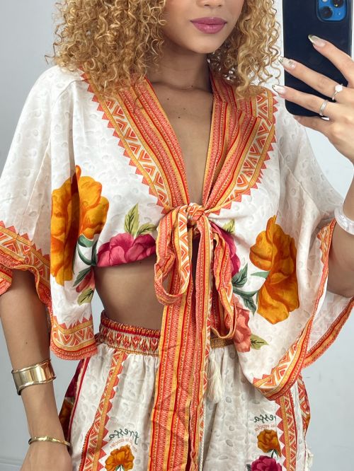 CROPPED MORCEGO ESTAMPADO