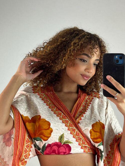 CROPPED MORCEGO ESTAMPADO