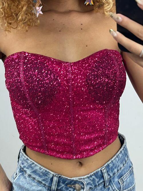 CORSET ANITTA BRILHO