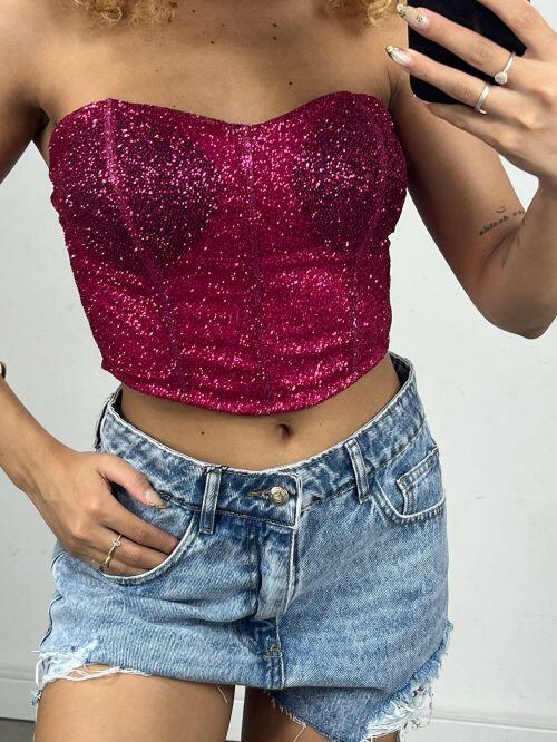 CORSET ANITTA BRILHO