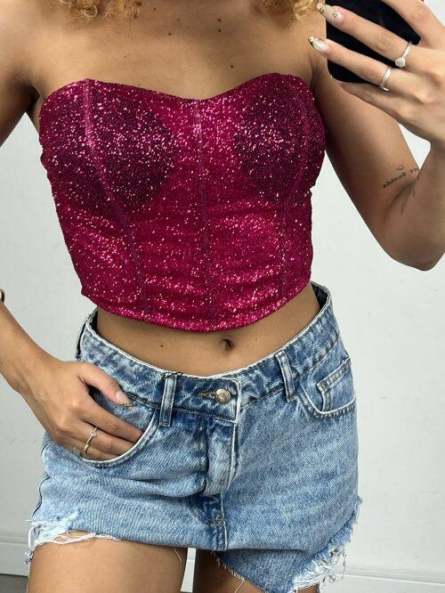 CORSET ANITTA BRILHO