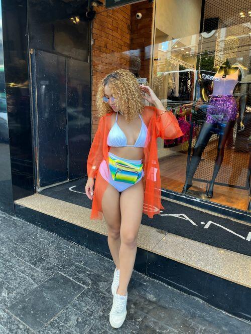 KIMONO TULE GLITTER