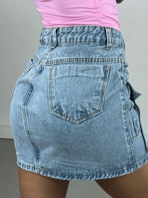 SAIA JEANS CARGO TIRAS