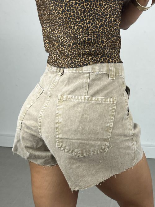 SHORT JEANS MINI CARGO