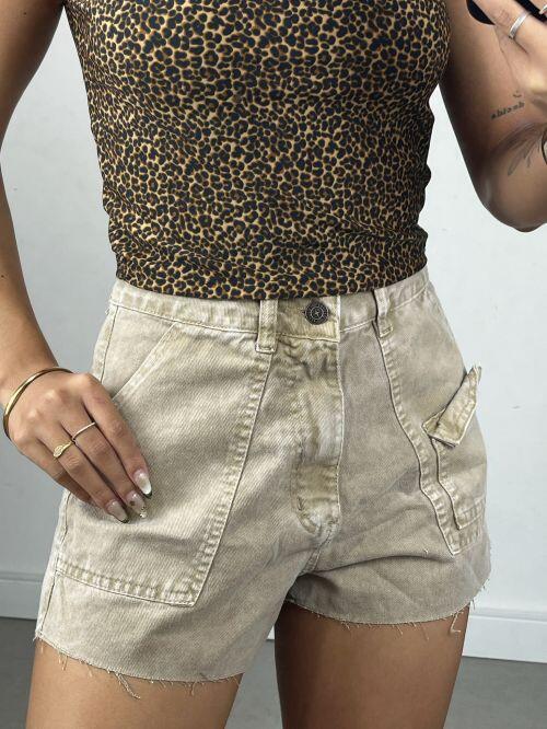 SHORT JEANS MINI CARGO