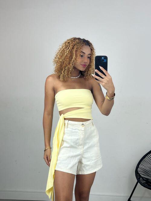 SHORT LINHO BEGE DARDAK