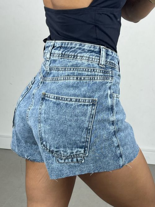 SHORT JEANS BOLSO DUAL COLOR