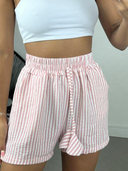 SHORT LISTRADO