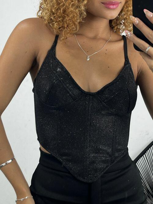 CORSET LUREX ALÇA