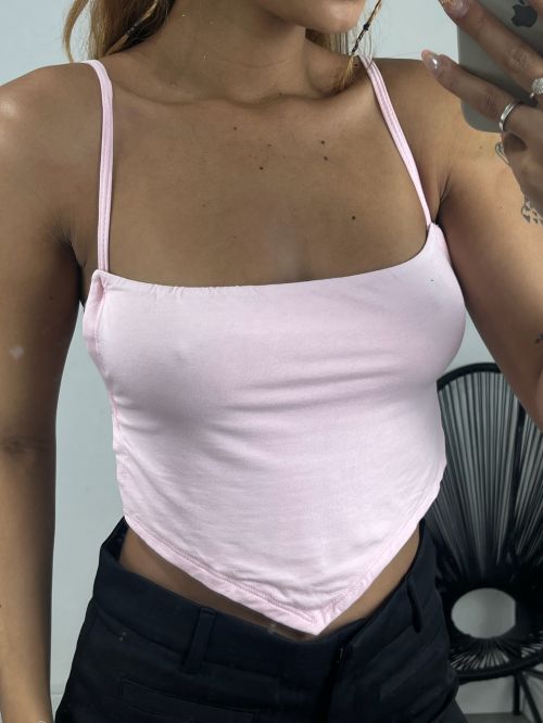 CROPPED LENÇO AMARRAÇÃO