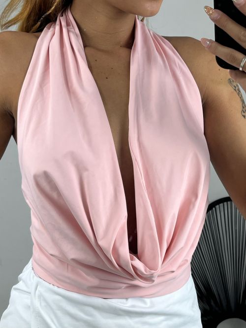 CROPPED SCARLAT COSTAS NUA