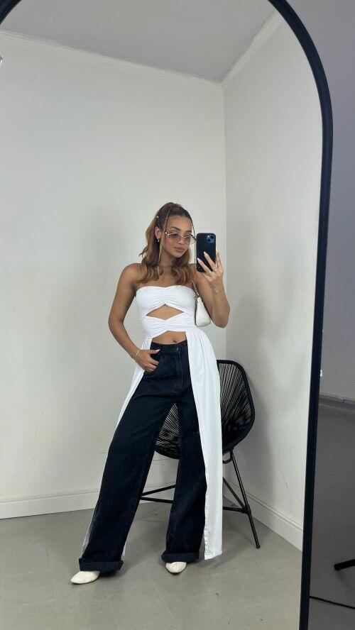 CROPPED LOLITA POLIAMIDA