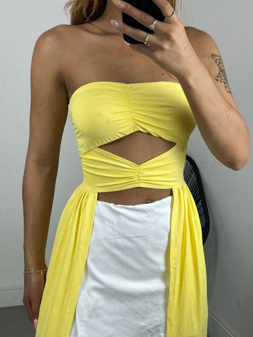CROPPED LOLITA POLIAMIDA