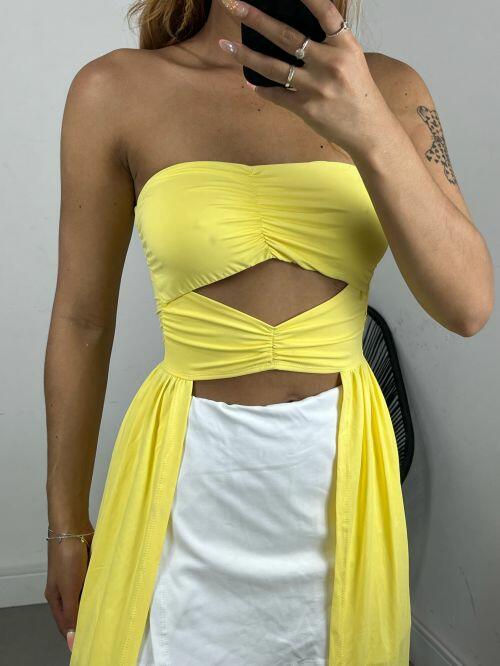 CROPPED LOLITA POLIAMIDA