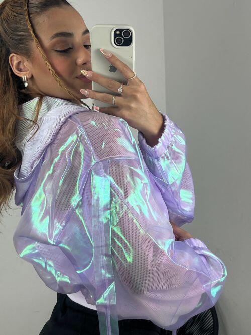 JAQUETA HOLOGRAFICA