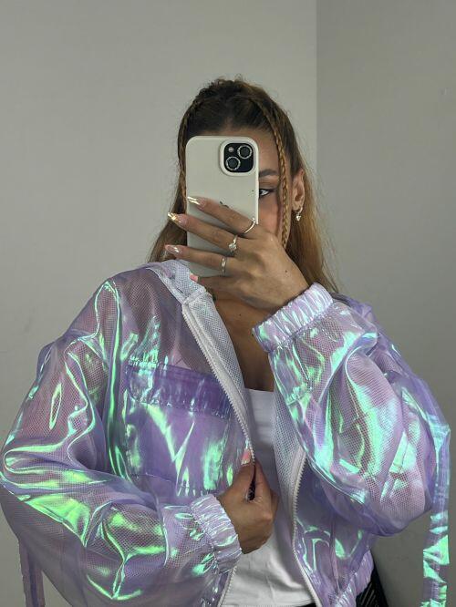JAQUETA HOLOGRAFICA