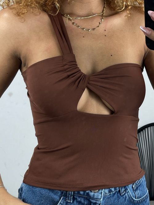 CROPPED ARIA POLIAMIDA FRENTE ÚNICA