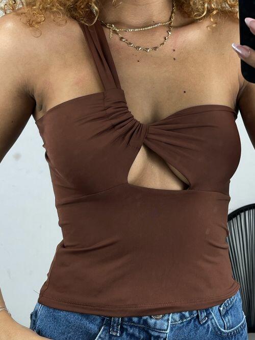 CROPPED ARIA POLIAMIDA FRENTE ÚNICA