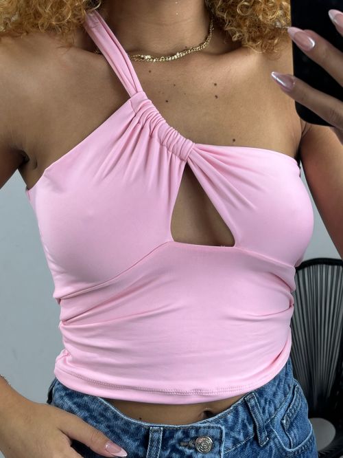 CROPPED ARIA POLIAMIDA FRENTE ÚNICA