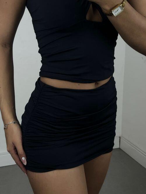 MINI SHORT SAIA DRAPEADO