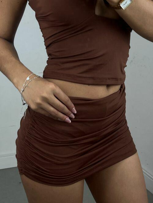 MINI SHORT SAIA DRAPEADO