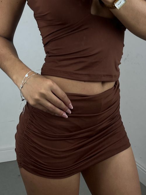 MINI SHORT SAIA DRAPEADO