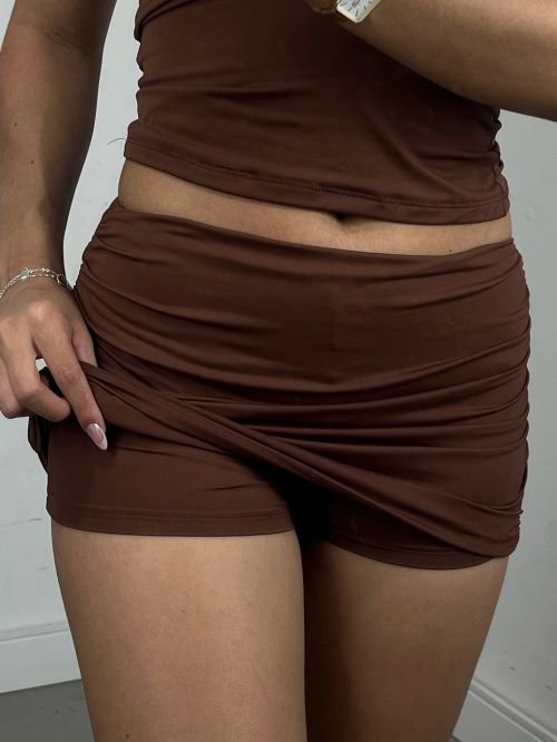 MINI SHORT SAIA DRAPEADO