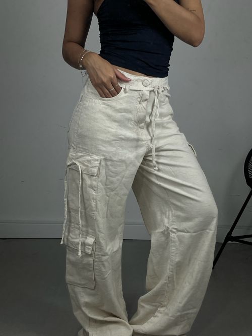 WIDELEG CARGO LINHO