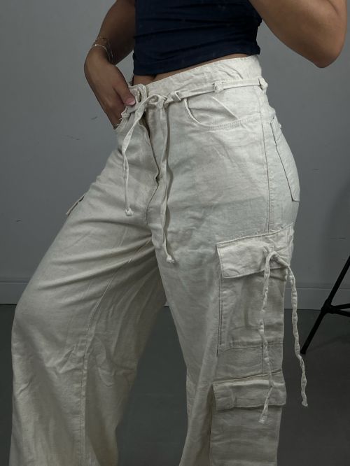 WIDELEG CARGO LINHO