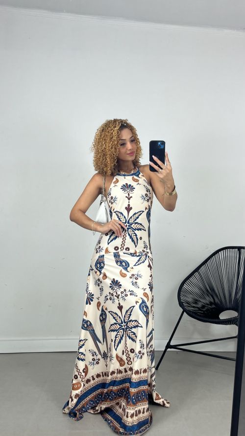 VESTIDO LONGO FIORELLA