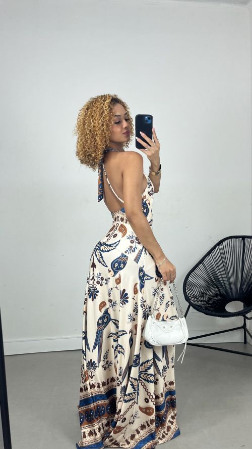 VESTIDO LONGO FIORELLA