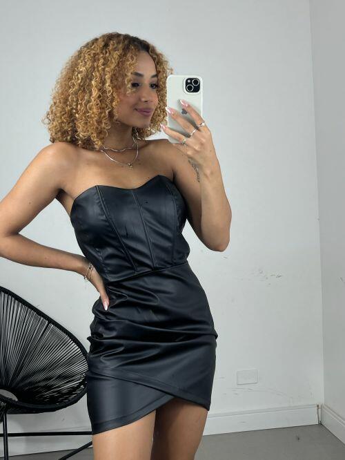 VESTIDO COURINO TOMARA QUE CAIA
