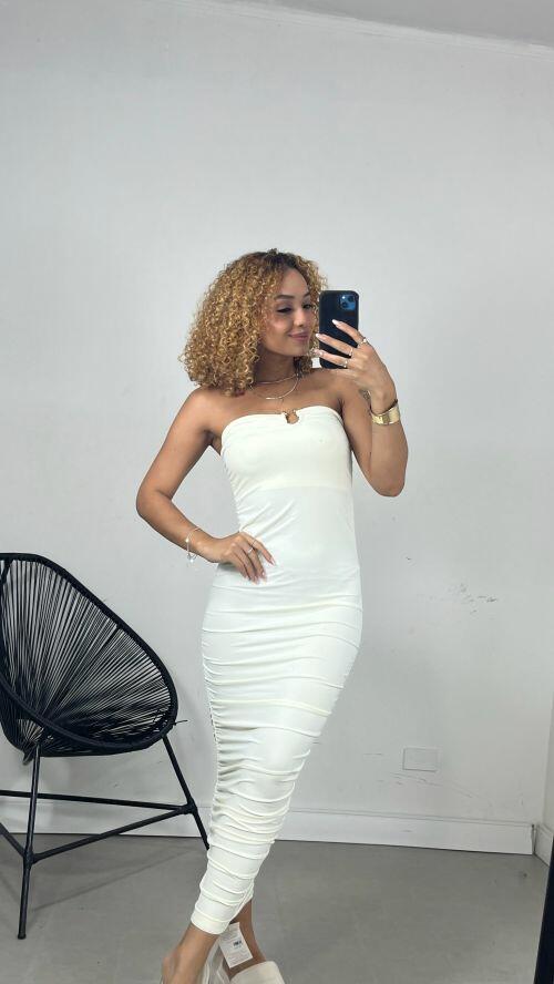 VESTIDO FIVELA POLIAMIDA