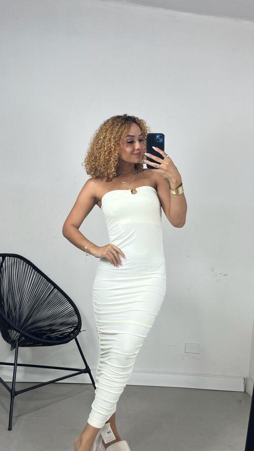 VESTIDO FIVELA POLIAMIDA