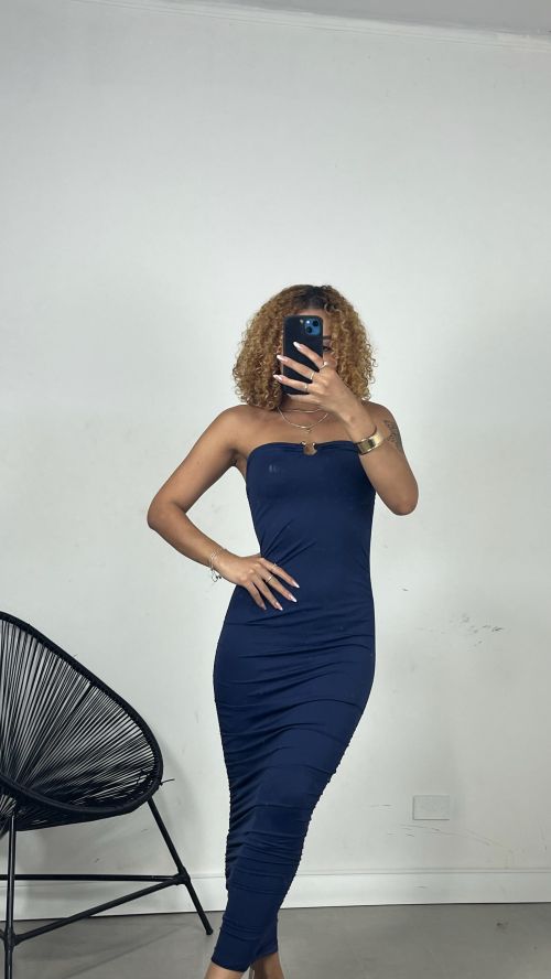 VESTIDO FIVELA POLIAMIDA
